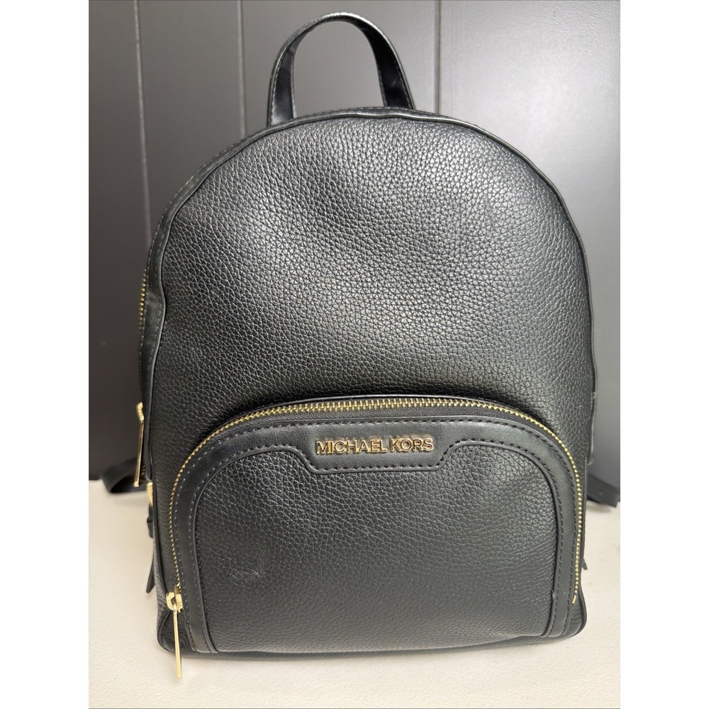 Michael Kors Large Jaycee Backpack (Pebbled Leather)